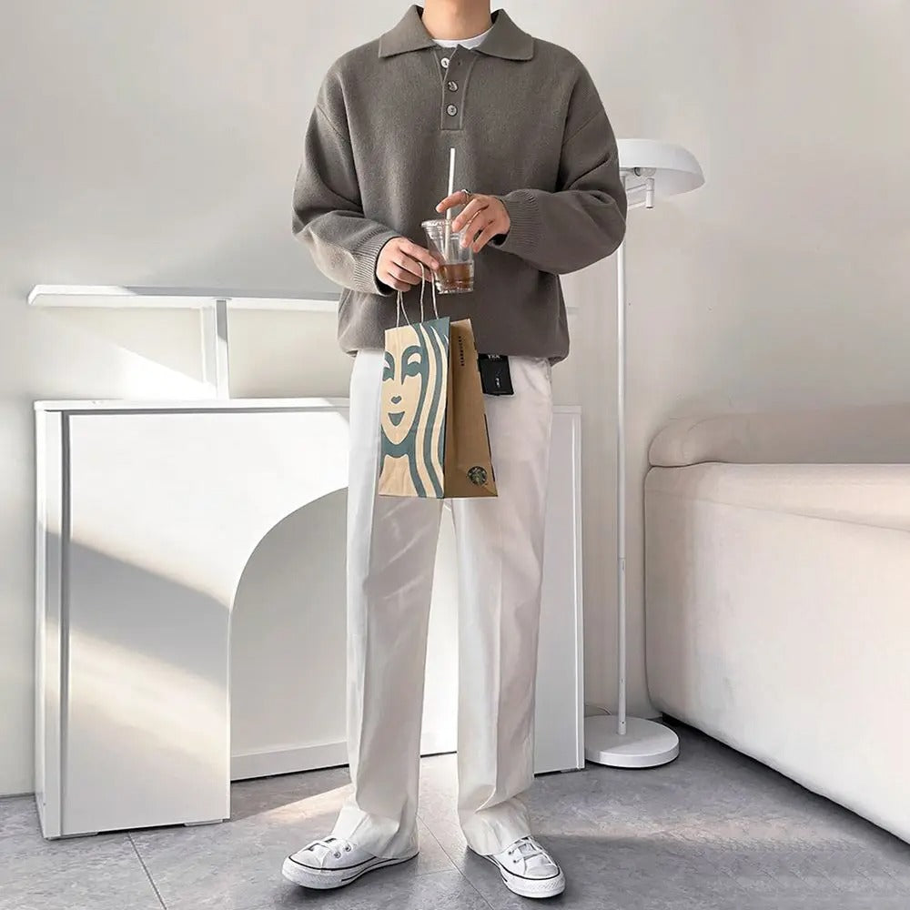 Kavell GREY-SWEATER