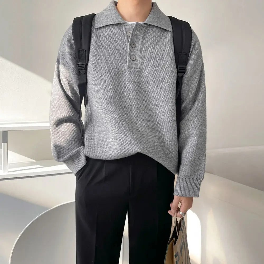 Kavell GREY-SWEATER