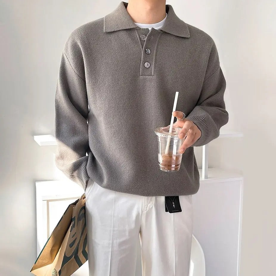Kavell GREY-SWEATER